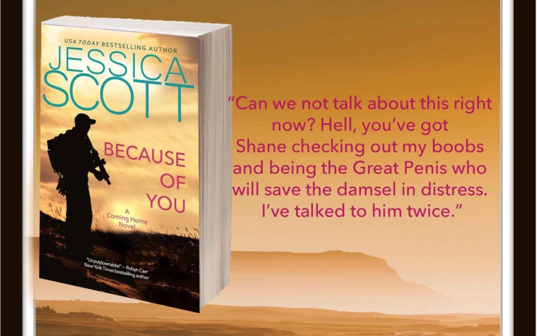 Book of the Month – Chapter 3 – BECAUSE OF YOU