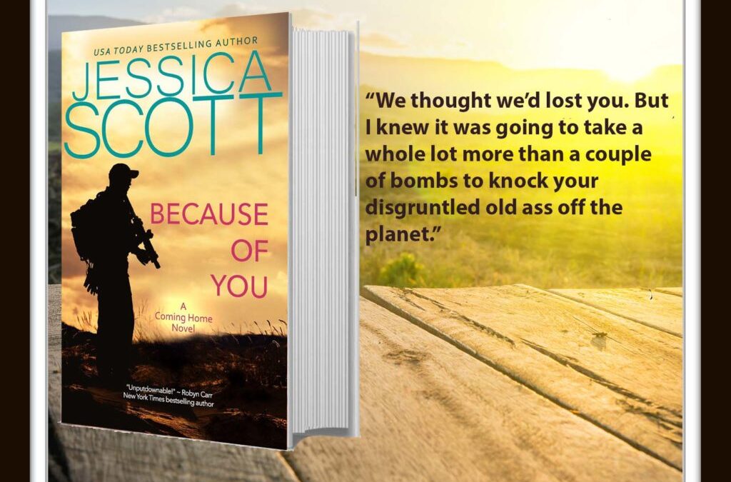 Book of the Month – Chapter 8 – BECAUSE OF YOU