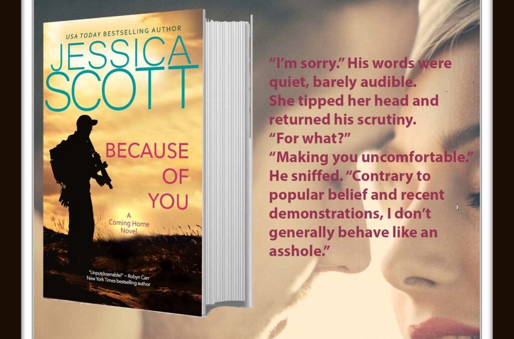 Book of the Month – Chapter 11 – BECAUSE OF YOU